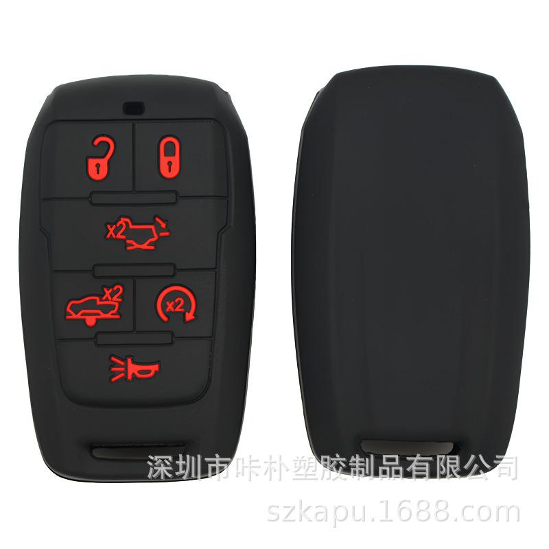 Silicone Case for 6-Button Dodge Ram 1500/Longhorn Key (2019-2020)