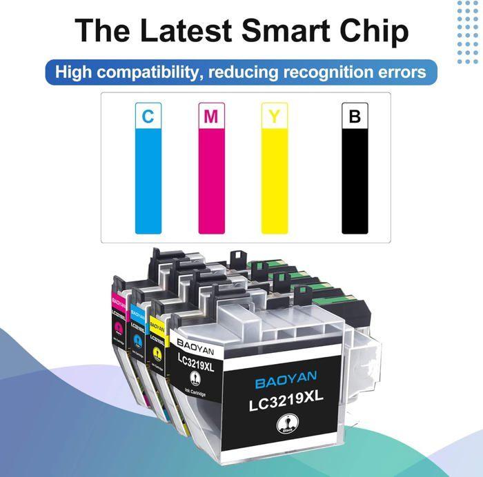 Cartouche Compatible - LAMPE DU PARFUMEUR - LC3219XL - Multi-couleurs - 3000 pages - Pack de 4