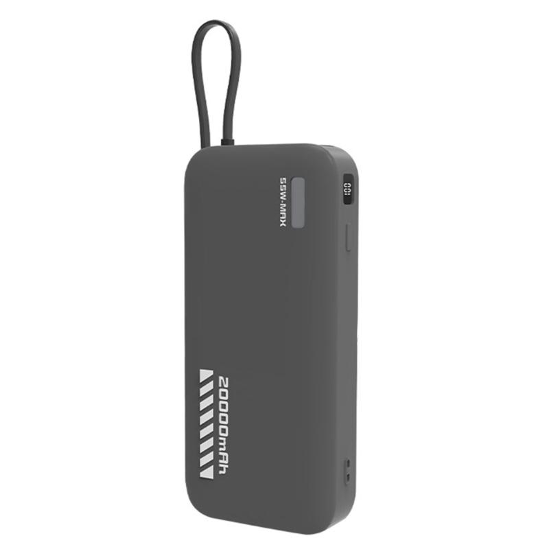 Silicone Skin Protective Case for CP25 20000mAh Mobile Power 55W Scratchproof Housing Shell Cover Flexible Sleeve