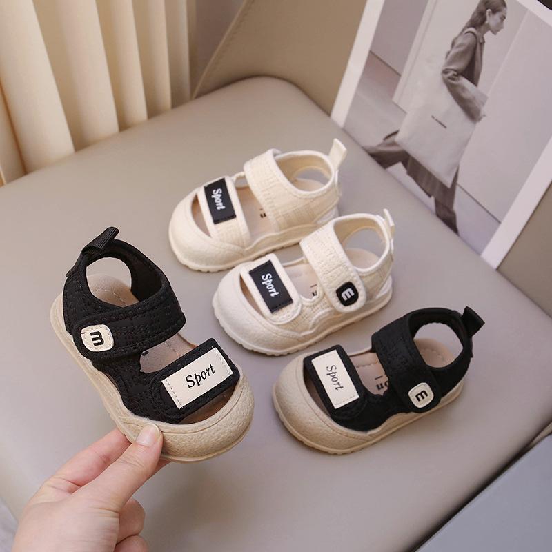 Fashion Girls Shoes Summer New Kids Sandals Soft Soled Boy Shoe Anti Slip Baby Shoes Simple Child Beach Shoe Comfor Girl Sandals