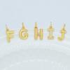 DIY Retro Alphabet Pendant Necklace - Choose Your Letter
