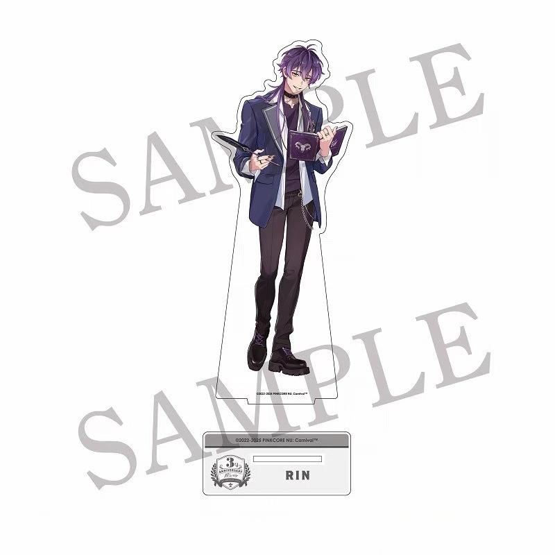 Cartoon Anime Nu: Carnival 3rd Anniversary Acrylic Stand Eiden Yakumo Cosplay Figures Standing Sign Model Fans Collection Gift