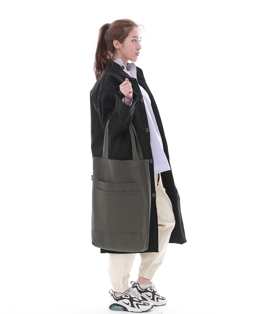 Saintcrew Freestyle Life Simple Shopper Eco Bag Fls-103 Khaki