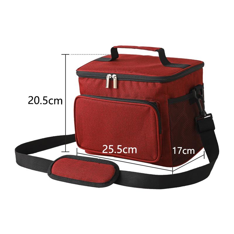 Large Capacity Floral Portable Lunch Bag for Women Men Food Thermal Bag Beach Cooler Picnic Pouch Insulated Tote Travel HandBags