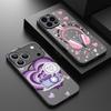 Thin Ring Magnetic For Magsafe Case For iPhone 17 Pro Max Case iPhone 16 15 14 13 Pro Max 17E Love Hearts Print Hybrid TPU+PC Matte Cover