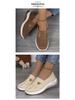 Women's Plus Size Fly-Knit Slip-On Casual Shoes - Breathable and Comfortable
