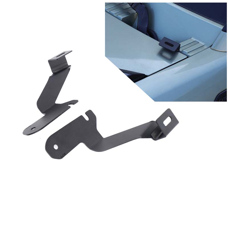 For Land Rover Defender 90 110 -2025 Carbon Steel Car Front Engine Cover Lamp Holder Bracket Accessories Car Modification