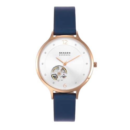 

Skagen Anita Automatic Watch SKW3083 Women s Blue