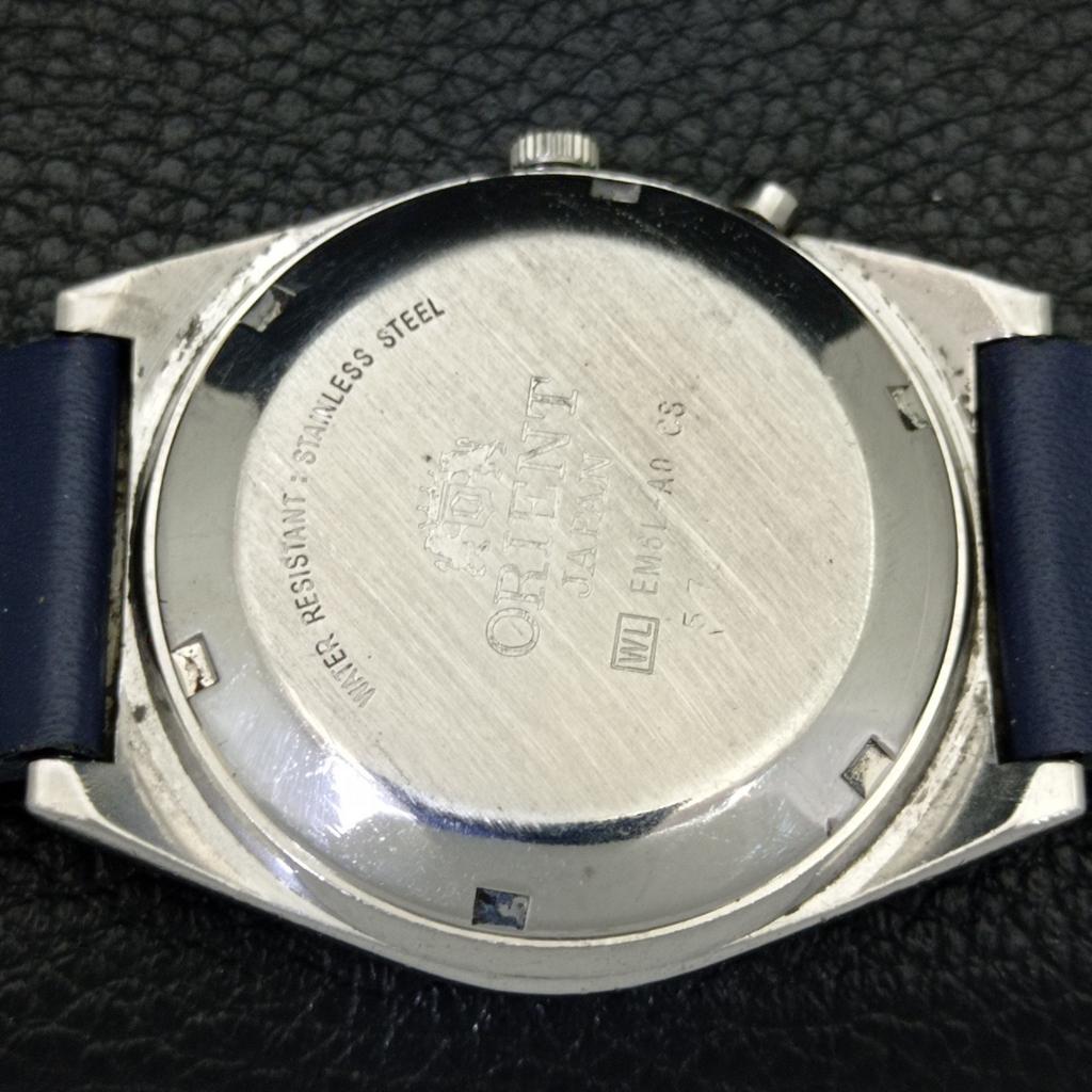 VINTAGE ORIENT CRYSTAL AUTOMATIC 46941 JAPAN MENS ORIGINAL DIAL WATCH A700717-5 R204-a700717