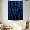 Inter Milan Emblem Wallpaper Threepiece Set 1 Duvet Cover 2 Pillowcase Without Core Duvet Cover And Pillowcase Christmas Birthday Gift