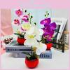Artificial Decor Phalaenopsis With Highquality Materials For Gift And Use Event