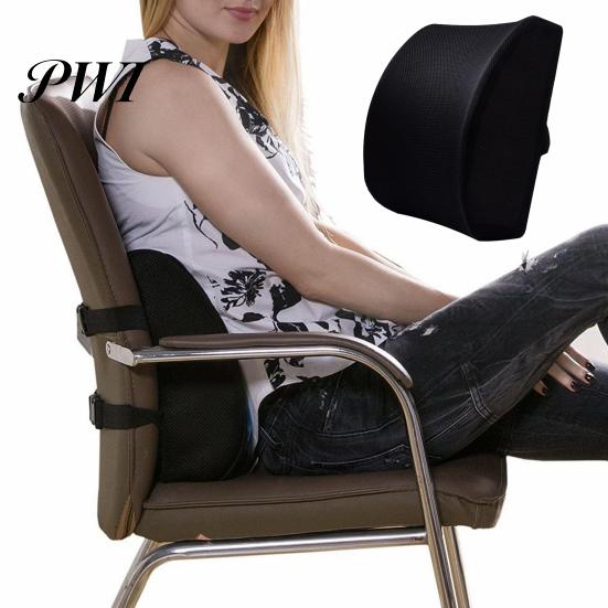 Cars Cushion Adjustable Ergonomic Design Memory Cotton Backs Chair Back for Car Office