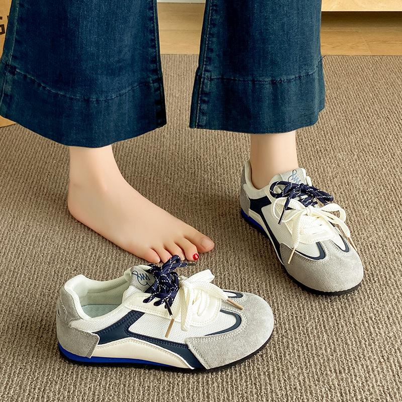 2025 White Shoes Women's Autumn Korean Version Ins Female Students' Leisure Sports Versatile Board Shoes Street Shot CY6629-2