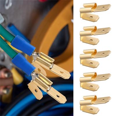 Upgrades Schnellkabeladapter Huckepack-Flachsteckverbinder 3-Wege-Adapter Doppelstecker auf Einzelbuchse Schnellkupplungen