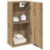 Wall Mounted Bathroom Cabinet In Artisan Oak 32 X 20 X 67 Cm