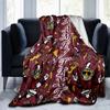 1PC Custom Name Football Player outdooor Flannel blankets Throw Blanket All-Season Throw Gift Bedspread for Couch, Bed, Camping Holiday Birthday gift
