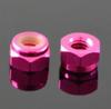 1~3pcs Aluminum Lock Nuts  M2~M8 Anodized Colorful Aluminum Hex Nylon Insert Lock Nut Self-locking Locknut Taiwan Standard