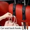 2Pcs Car Seat Hooks Purse Holder Car Seat Hook Bag Holder Car Seat Hanger Car Back Seat Hooks Car Purse Hook