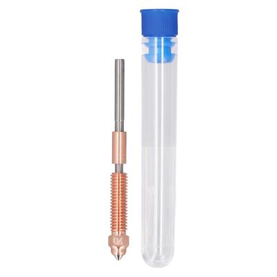 Ugello 0,4 mm Sostituzione Rapida Ugello Stampante 3D con Dissipatore in Lega di Ti Lega di Rame Acciaio Temprato per