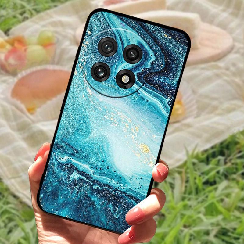 For OnePlus 13 Case Black Silicone Soft TPU Shockproof Protection Back Cover Cover For OnePlus 13 Phone Cases Fundas Capa