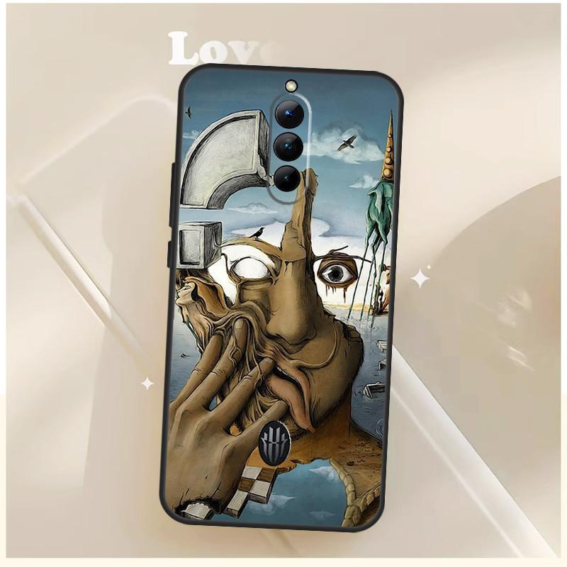 Salvador Dali Art Case For ZTE Nubia Red Magic 6 7 6S 7S 8S 9S 10S Pro For RedMagic 10 8 9 11 Pro Plus Cover
