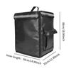 Food Delivery Backpack, Insulated Bag, Reusable Inside Large Pizza Bags, for