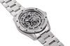 Automatic Winding Watch Skeleton Mechanical Made in Japan Domestic Warranty Open Heart White Silver [ORIENT STAR] Avant-garde 2-Year Manufacturer's