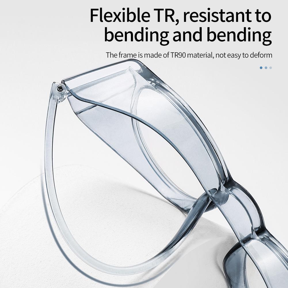 Protective Polarized Pochromic Sunglasses Blue Light Blocking Anti-allergy Anti Fog Wind Splash UV400 Goggles for Men Women