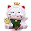 Figurine de Chat Porte-Bonheur Créative pour Bureau, Bureau ou Décoration de Voiture