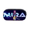 2025 Demon Hunters Cartoon Student Polyester Pencil Bag Secondary Element Stationery Box Fabric Pencil Case Hot