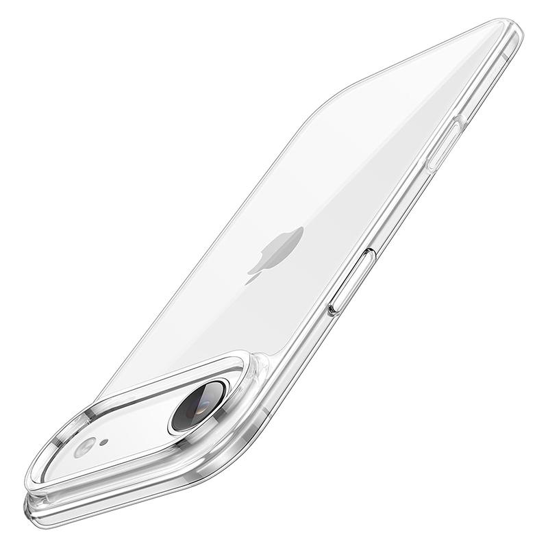 Shockproof Case for iPhone 17 Air Case Hybird Acrylic Clear Case for iPhone 17 Pro Max Soft Silicone edge Back Cover Fundas Capa