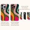 Vibrant Swirl Paint Phone Case for IPhone 17AIR 16E 16 15 14 13 12 11 17 Pro Max Plus Double-layer Back Cover
