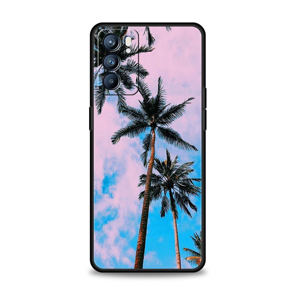 Sommerzeit-Rendering-Hülle für Oppo Find X6 Pro X5 A54 A53 A52 A9 A15 A95 A17 A16 A76 A74 A57 A31 Reno8 Reno7 Reno6 Pro 5G Abdeckung