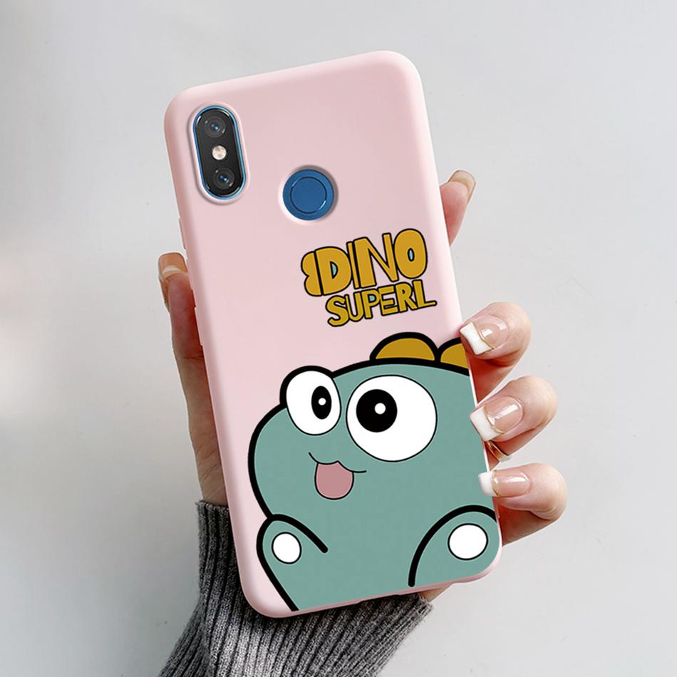 For Xiaomi Mi 8 6.21" Case Cute Bear Cartoon Cat Soft Silicone Shockproof Cover For Xiaomi Mi8 M1803E1A Bumper Phone Case Fundas