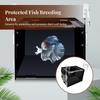 Cutie de Crescătorie din Acril Cutie de Izolare Plutitoare Accesoriu Acvariu pentru Acvariu Bebeluși Hatchery și Pești Guppy