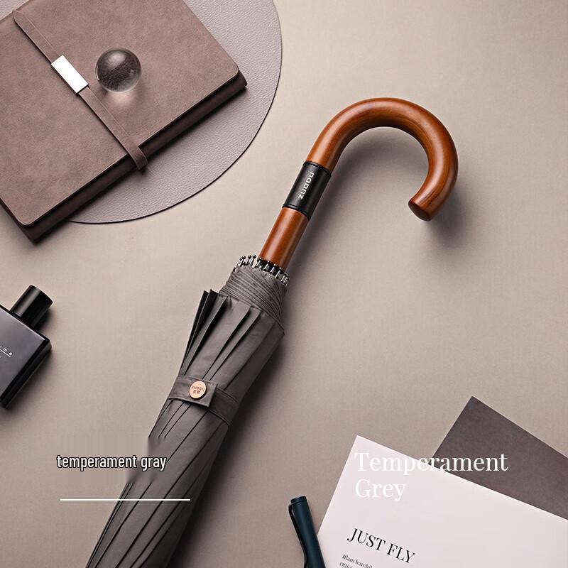 ZUODU Large 16-Rib Windproof Umbrella