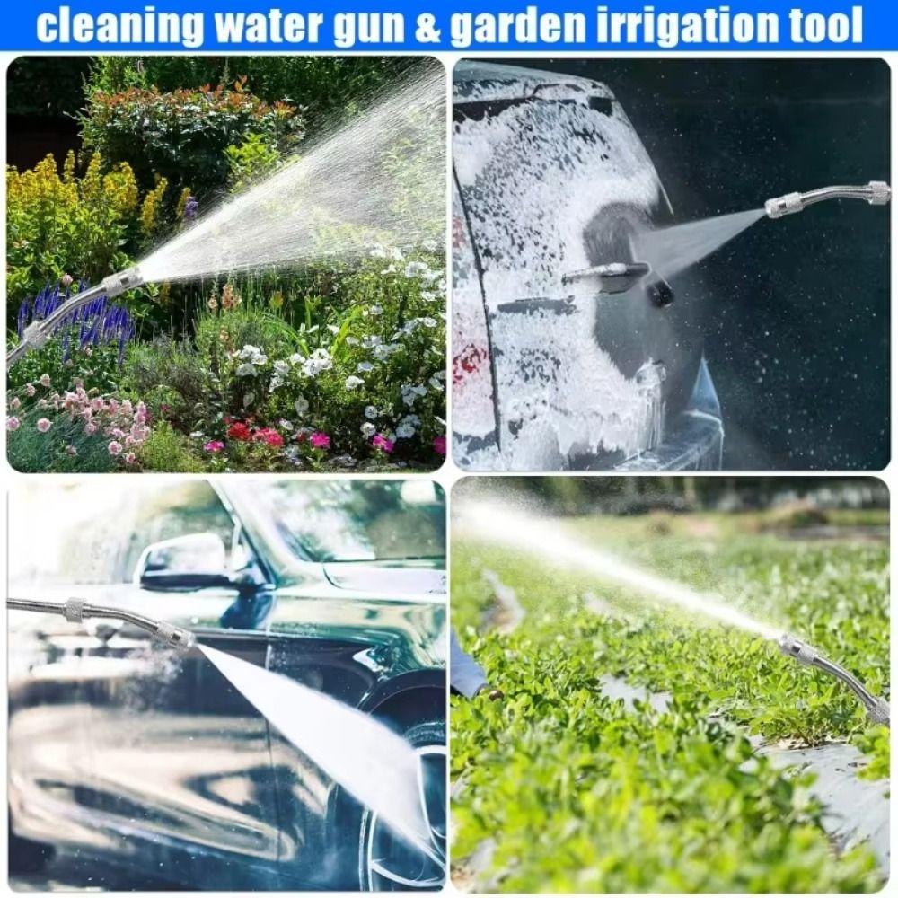 Stainless Steel Pressure Washer Multi Function Watering Sprinkler Water Spray  Car Wash