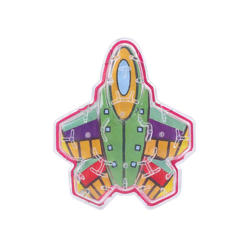 Marble Plastic Childrens Bead Maze Toy With Aircraft Shape For Educational Fun