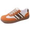 New Spring & Autumn Plus Size Women's Retro Leopard Casual Shoes, European American Cross-border Leopard Print Trainer Sneakers