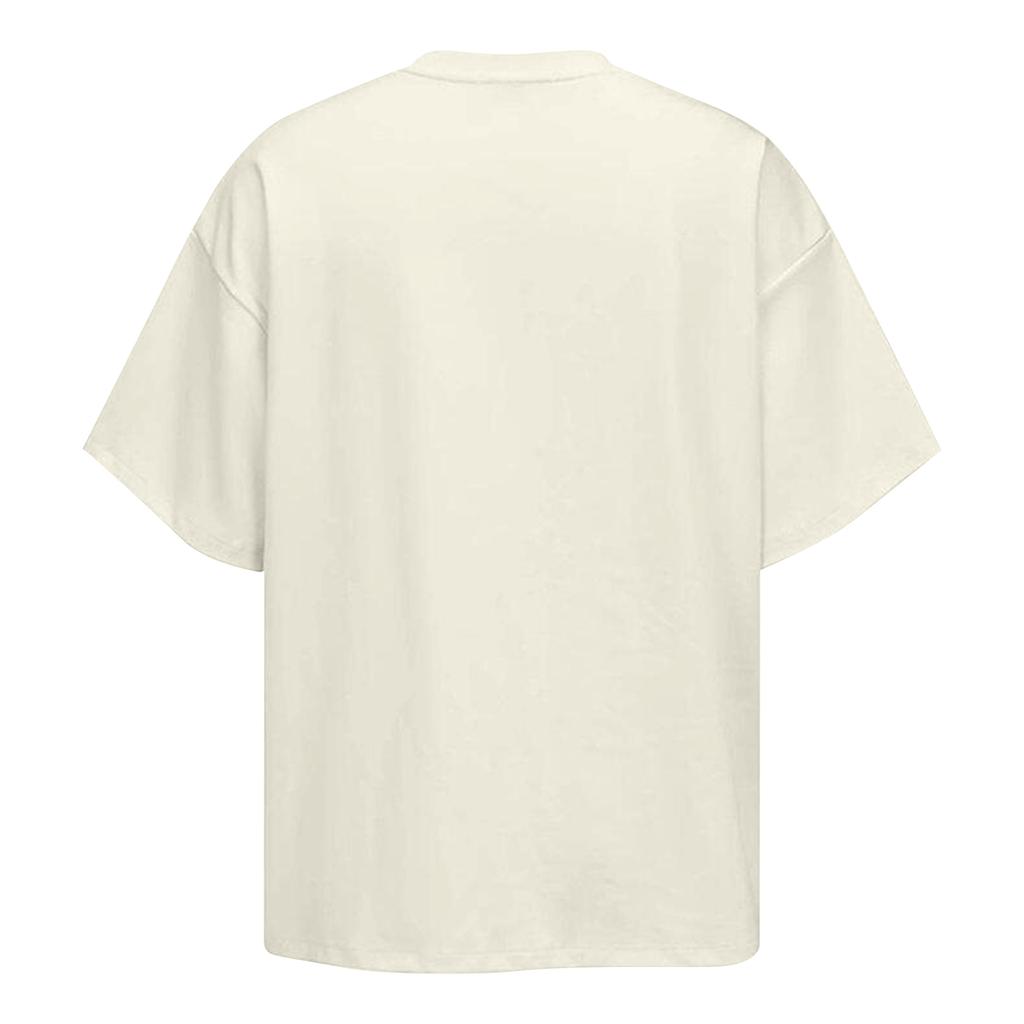 Herr sommarfärg kvalitet T-shirt kortärmad design tredimensionell topp