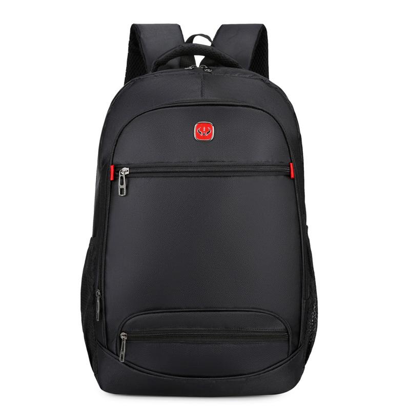 Рюкзак Мужской Премиум Школьный Рюкзак Студенческий Рюкзак для Походов и Спорта Новый Большой Вместимости Деловой Компьютерный Рюкзак Мужской чёрный