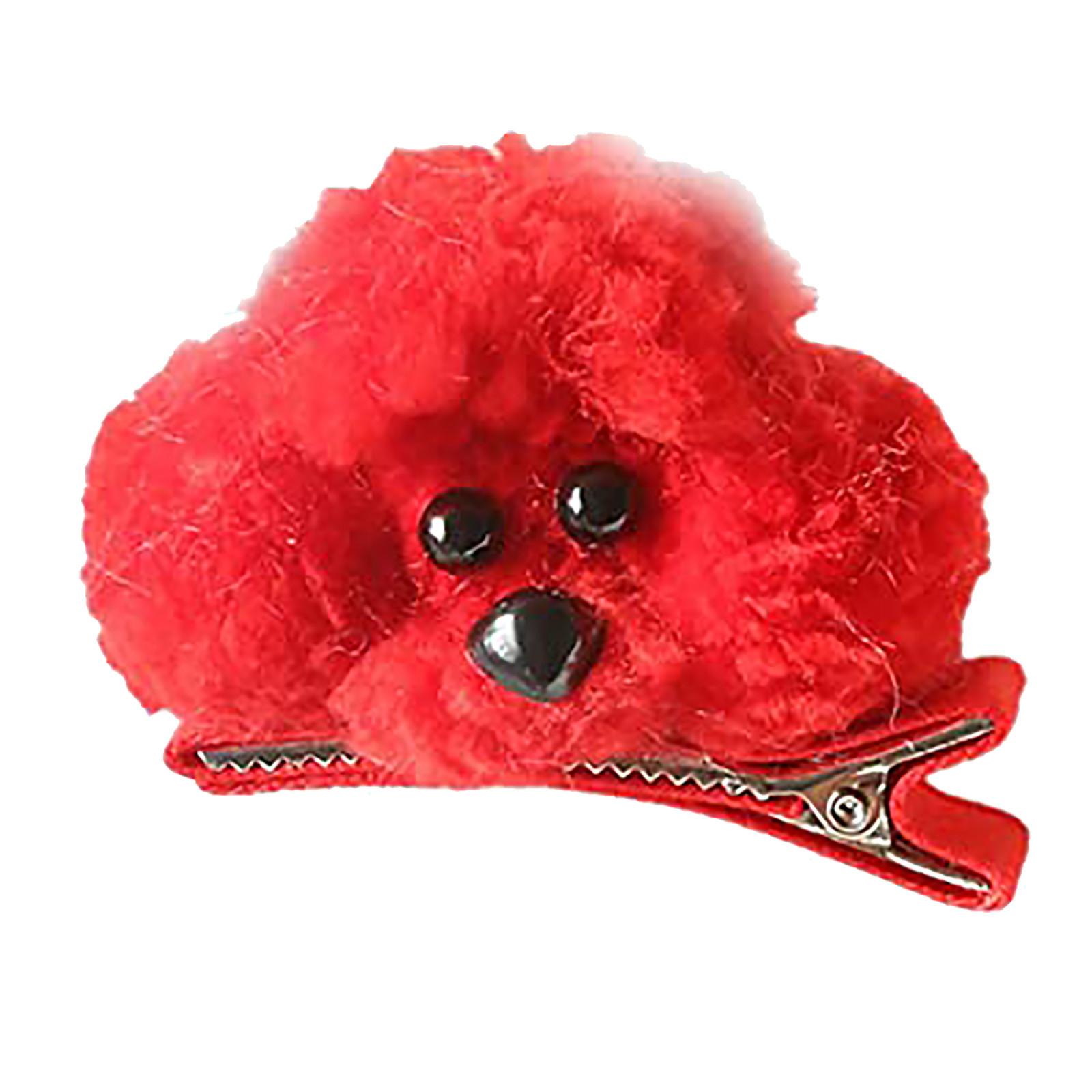 

Детские аксессуары для волос для девочек, детский мультяшный шарик для волос, кольцо для волос для щенка, заколка для волос, милая веревка для волос, высокое качество E красный