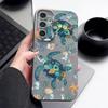 Blues Fish Whale Ocean Phone Case For Samsung S26 S25 S24 Ultra S23 S22 S21 FE A15 A16 A17 A35 A36 A37 A54 A55 A56 A57 5G Leather Texture Soft Cover