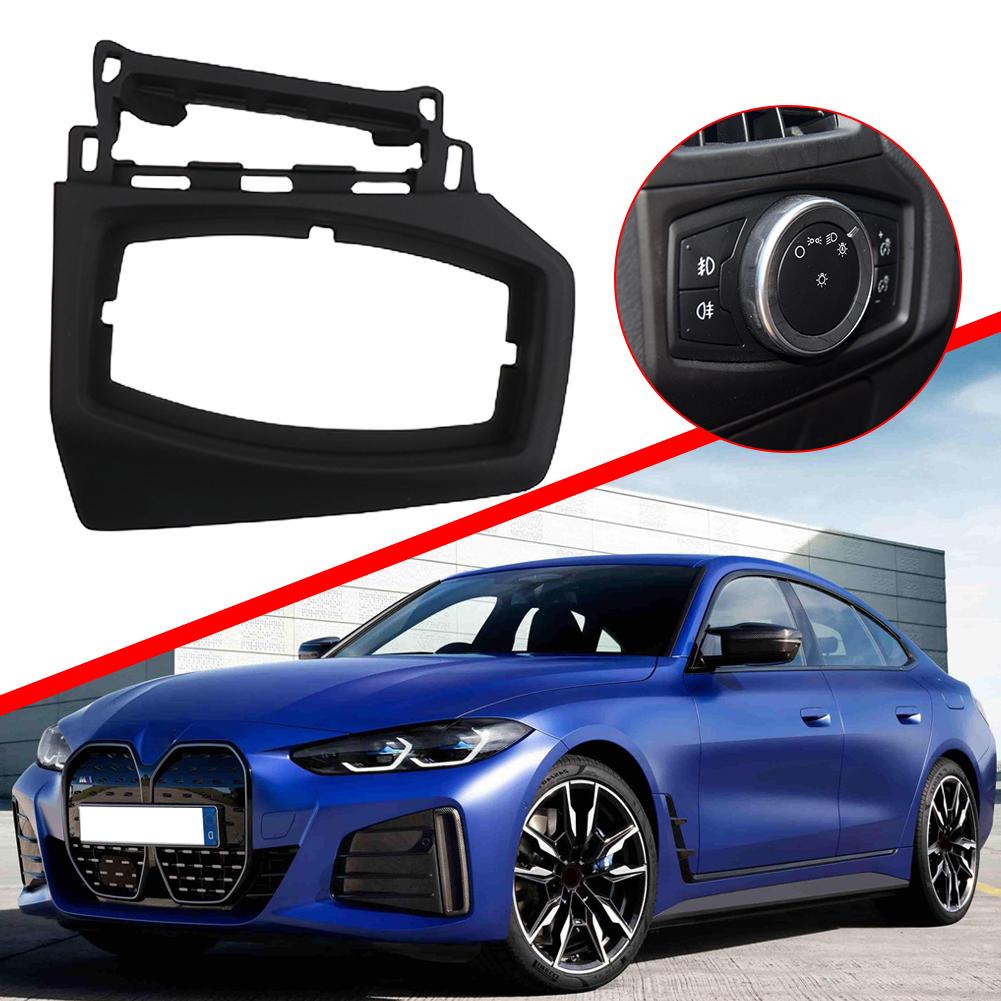 Car Headlight Switch Trim Frame Cover Interior Accessories Low&High Level Configuration for Ford Focus 12-18