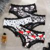 Bequeme Atmungsaktive Große Unterwäsche Damen Sexy Einfache Slips