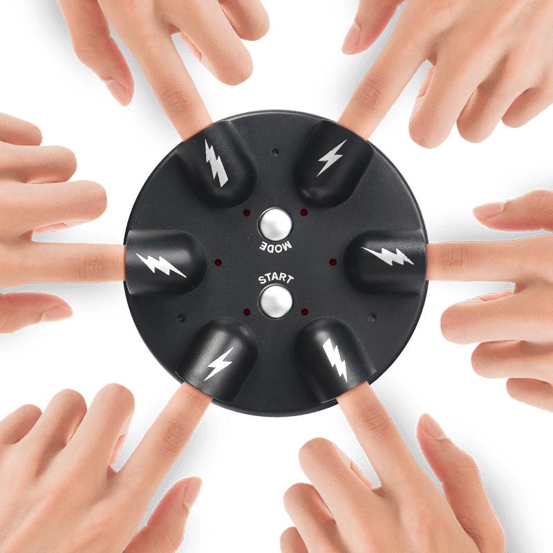 Mini Six-Finger Lie Detector Shock Prank Toy