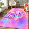 1Pc Unicorn Fantasy Artwork Rug, Office Carpet Indoor Outdoor Doormat, Non-Slip Soft, Living Room, Christmas Halloween Gift. M928241