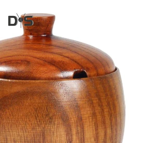 Gewürztopf mit glatter Oberfläche, breite Öffnung, praktischer Zucker- und Salzgewürzbehälter