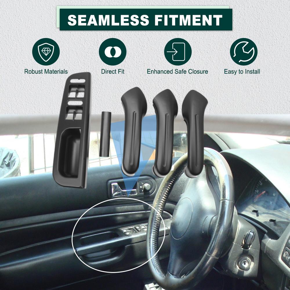 

Накладка на ручку двери салона, рамка переключателя для VW Jetta Golf Bora MK4 1998-2004 Левый/Правый руль Left Hand Drive