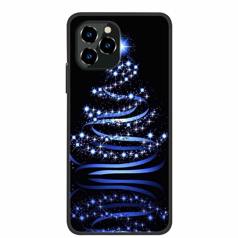 Phone Case For Oukitel C21 Pro Christmas Silicone TPU Soft Cover For Oukitel C21 Pro Coque Protector Bumper OukitelC21 Elk Funda